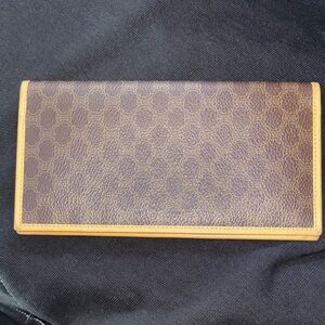 Celine Brown and Tan Macadam Wallet